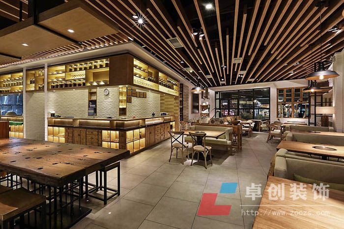 餐飲店面裝修設(shè)計(jì)圖片、餐飲店裝修效果圖、餐飲店裝修案例