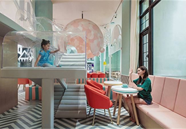 合肥親子餐廳裝修如何設(shè)計？在就餐中構(gòu)建親子游戲