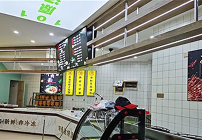 合肥面館裝修，牛真牛面館設(shè)計(jì)裝修實(shí)景案例