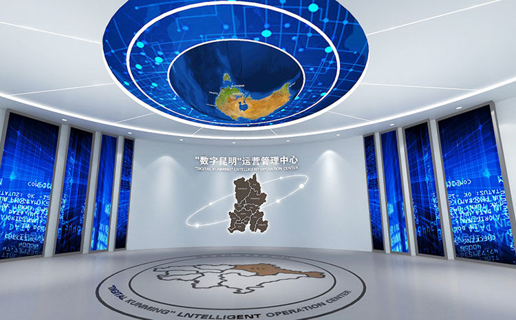 合肥展示展廳設計公司，科技展廳設計效果圖