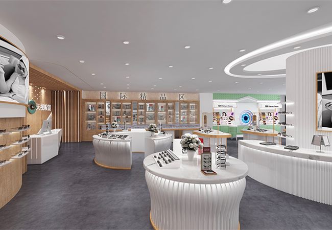 合肥眼鏡店裝修公司哪家比較專業(yè)？眼鏡店裝修設(shè)計(jì)圖