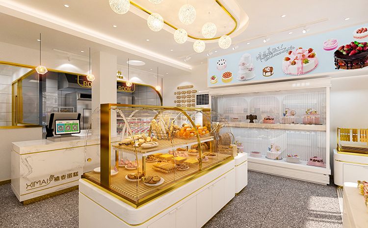 合肥蛋糕店設計原則？好看的蛋糕店裝修效果圖案例
