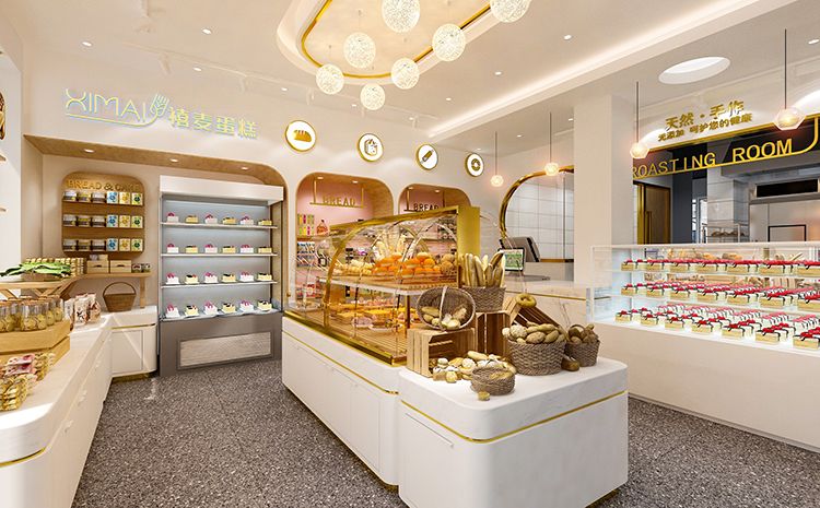 合肥蛋糕店設計原則？好看的蛋糕店裝修效果圖案例