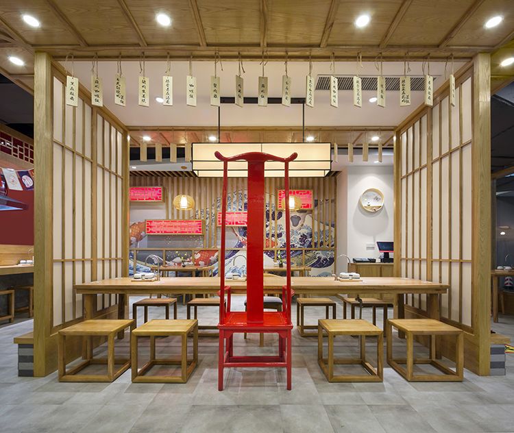 合肥面館裝修如何確保裝修效果？面館設(shè)計案例
