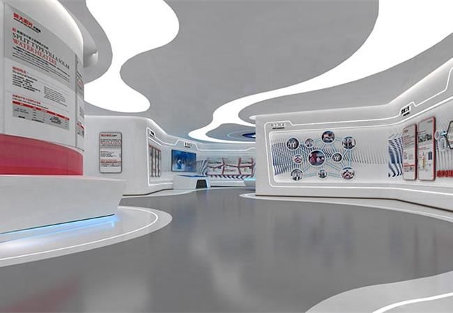 合肥企業(yè)展廳設計上怎么營造空間美感呢？