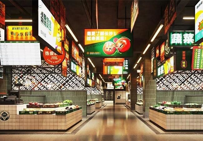 ?合肥農(nóng)貿(mào)市場裝修規(guī)劃，菜市場裝修方案設計要點