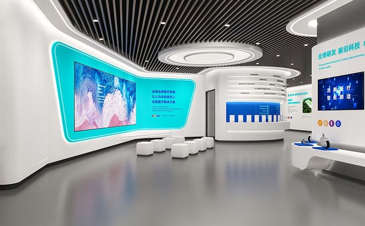 在合肥企業(yè)展廳設(shè)計(jì)上怎么營(yíng)造空間美感呢？
