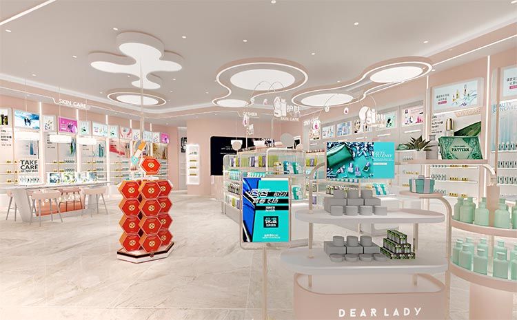 合肥化妝品店裝修，如何通過裝修提高店面的附加值？